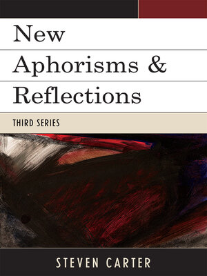 cover image of New Aphorisms & Reflections